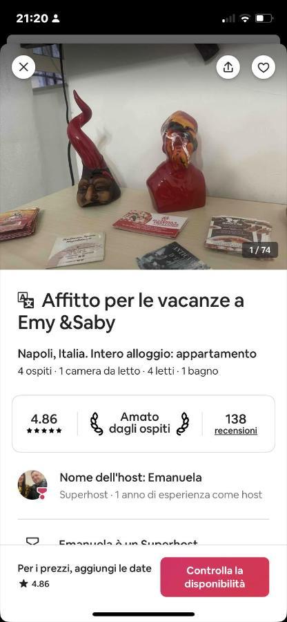 Apartament Emyesabi Neapol Zewnętrze zdjęcie